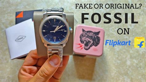 fossil watch fake vs original|how to find out if watches are original.